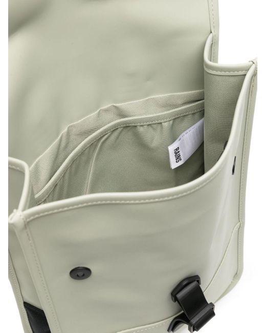 Rains Natural Carabiner-strap Matte-finish Backpack