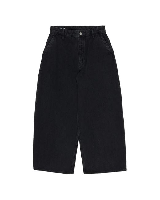 Bimba Y Lola Blue Wide-Leg Trousers