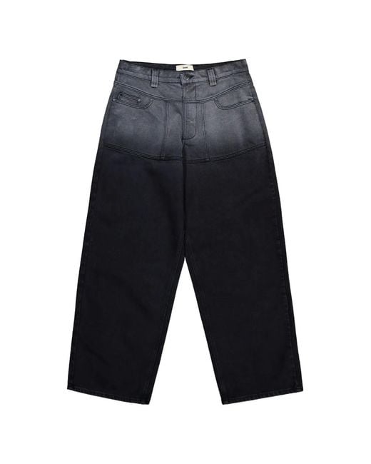 GmbH Blue Aurun Wide-Leg Jeans for men