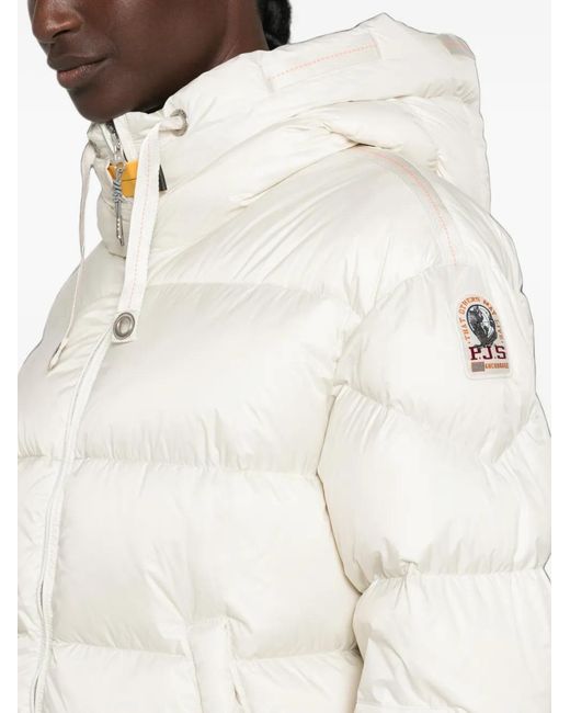 Parajumpers White Tilly Padded Hooded Jacket