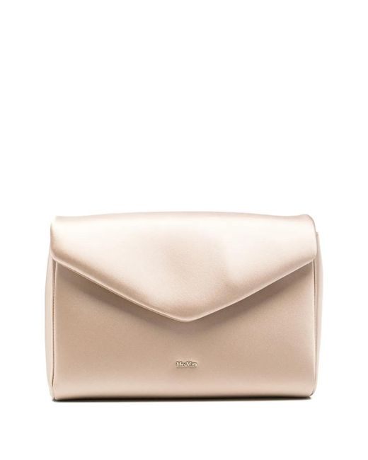Max Mara Natural Envelope Shoulder Bag