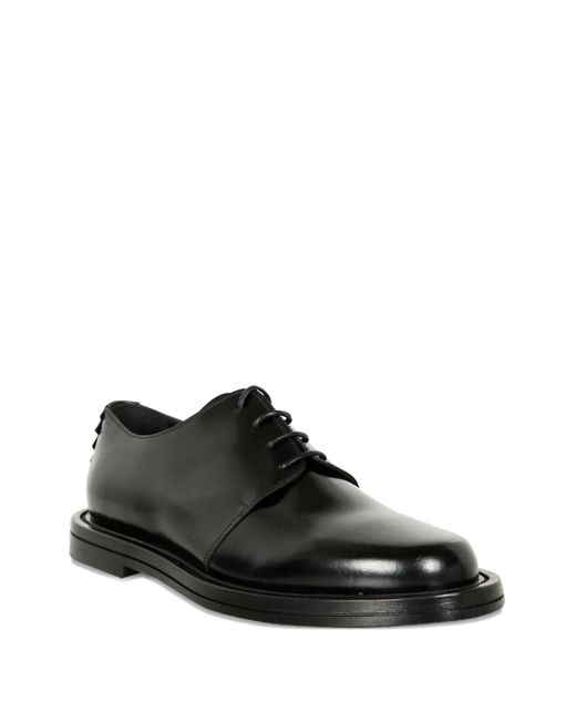 THE ANTIPODE Black Jacob Derby Shoes for men