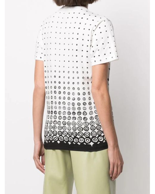 10 Corso Como White Eos-Logo Cotton T-Shirt