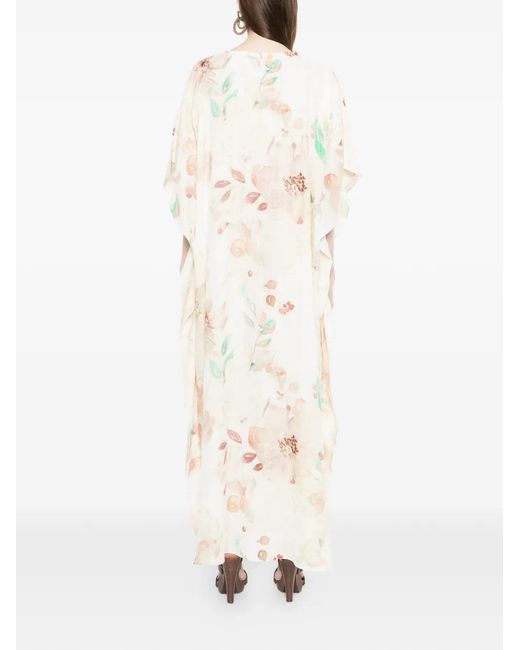 Bambah White Maya Maxi Dress