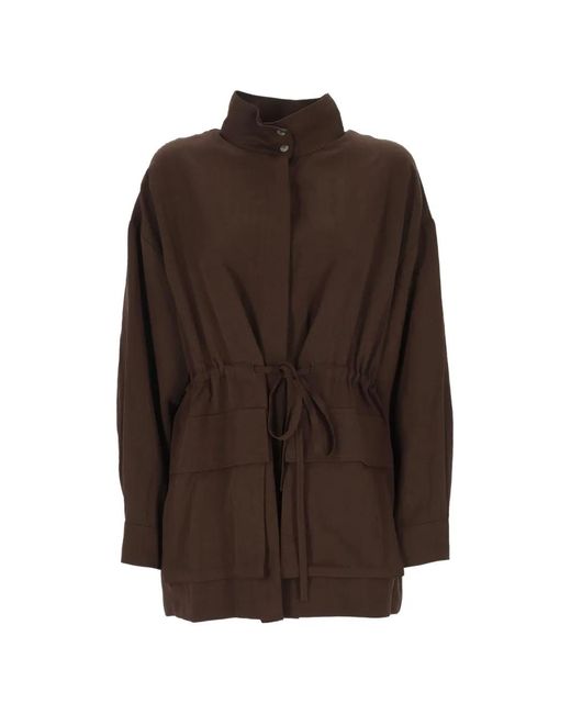 Chaqueta Con Cordones ELEH de color Brown