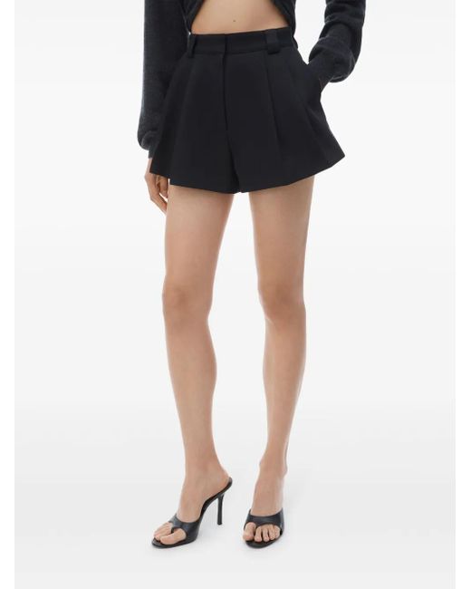 Alexander Wang Black Flared Shorts