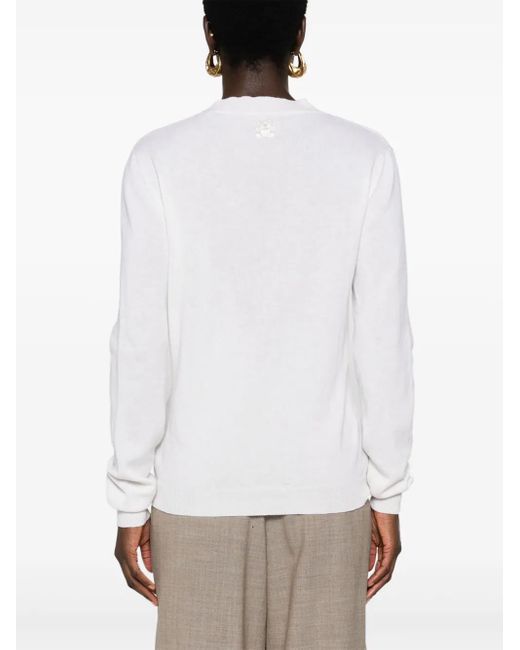 Teddy Cashmere Roma カシミアプルオーバー White