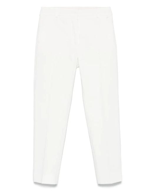 Max Mara White Cecco Trousers
