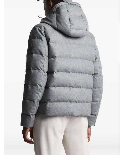 Fay Gray Double-Front Hooded Padded Jacket for men