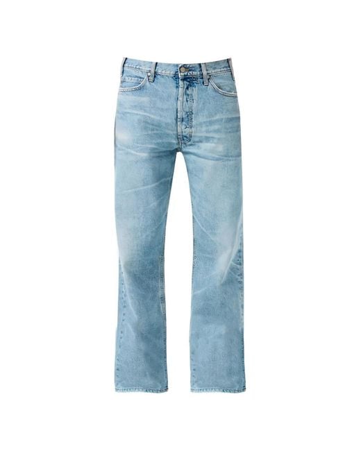 CYCLE Blue Straight-Leg Jeans for men