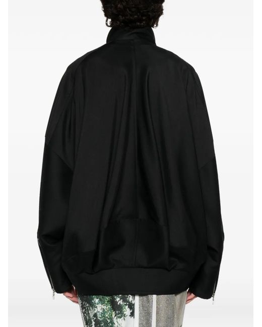 R2W Black Zip-Fastening Jacket