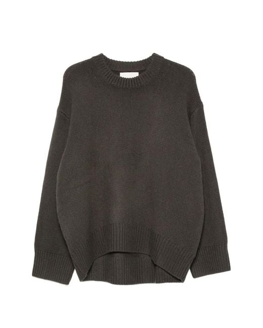 Lisa Yang Black Noor Crew-Neck Sweater