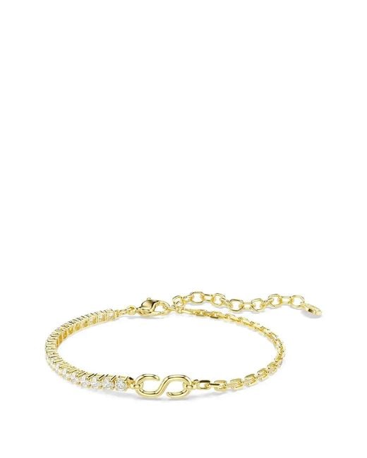 Swarovski Metallic Crystal-Embellished S-Link Bracelet