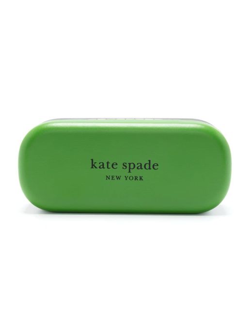 Kate Spade Blue Amelie Sonnenbrille mit Cat-Eye-Gestell