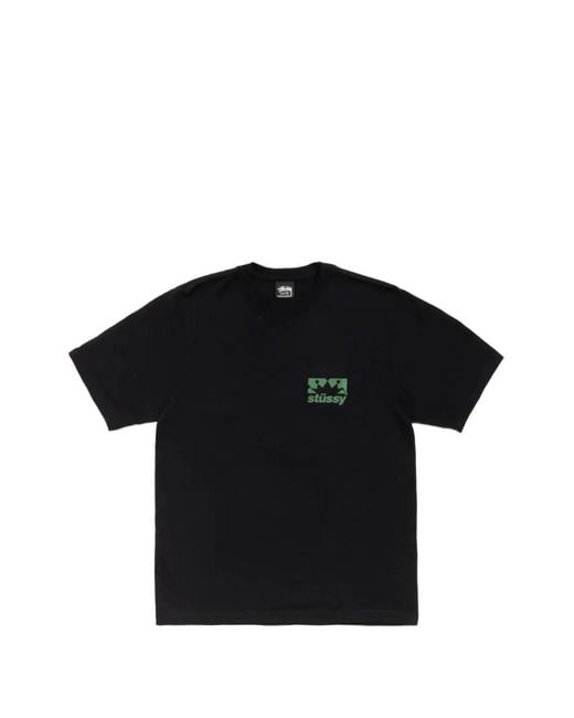 Stussy Black Box Crown T-Shirt for men