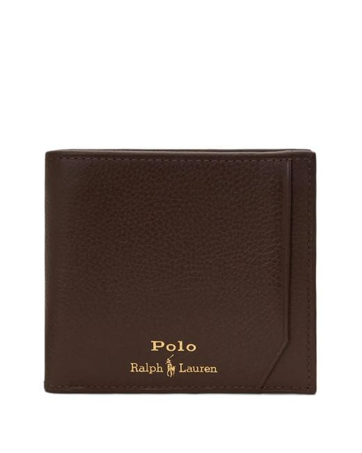 Polo Ralph Lauren Brown Pebble-Leather Wallet for men