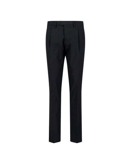 Lardini Black Button Single-Breasted Suit for men
