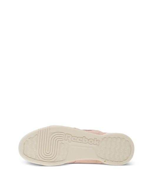 Reebok Pink Workout Plus Sneakers