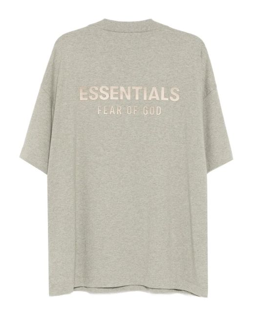 Fear Of God White Classic Short-Sleeved T-Shirt for men