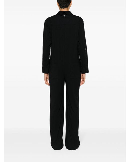 Wolford Button-up Jumpsuit in het Black
