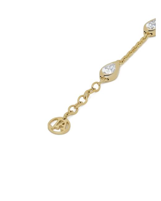 Jewels Aficionado Metallic 14K Mika Pear-Shaped Diamond Bracelet