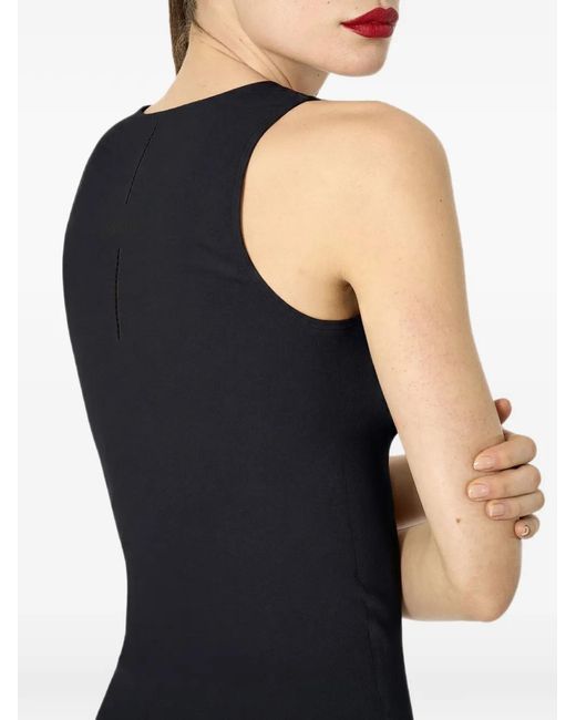 Wolford Black Seamless Warp-Knit Tank Top