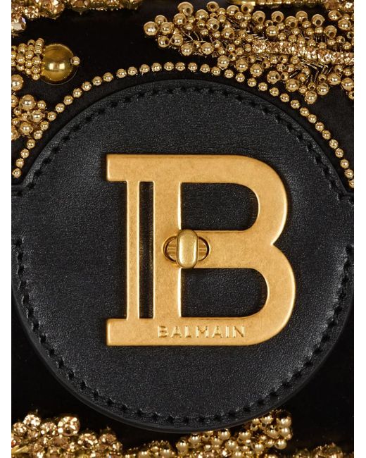Balmain B-buzz バロック クラッチバッグ Black