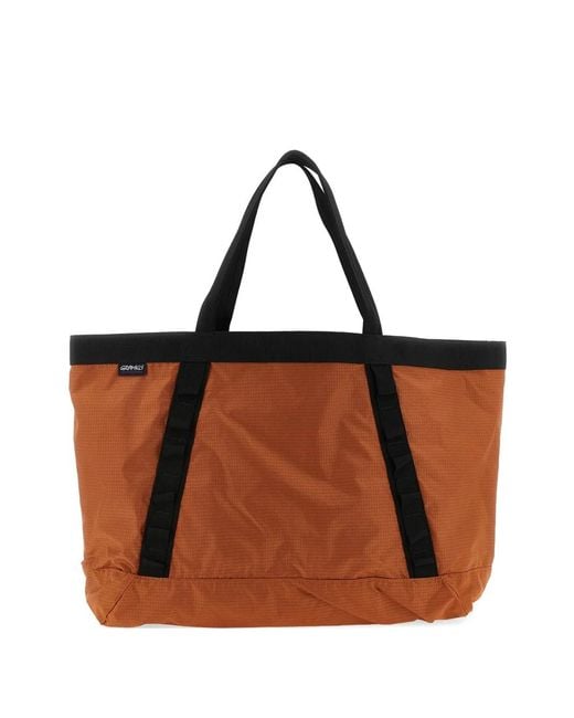 Gramicci Brown Trail Tote for men