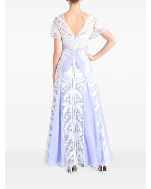 Temperley London White Giselle Embroidered Gown