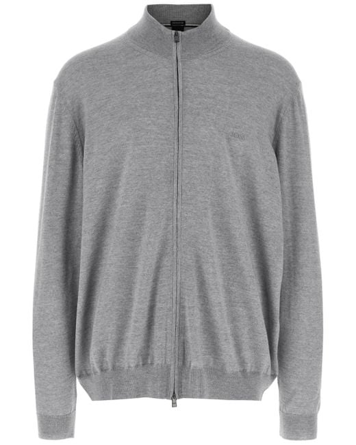 メンズ Boss Balonso L カーディガン Gray