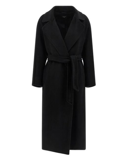 Weekend by Maxmara Black "Tempera" Double Breasted Coat