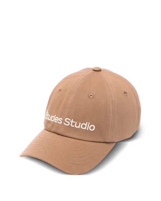 Etudes Studio Natural Logo-Embroidered Cap