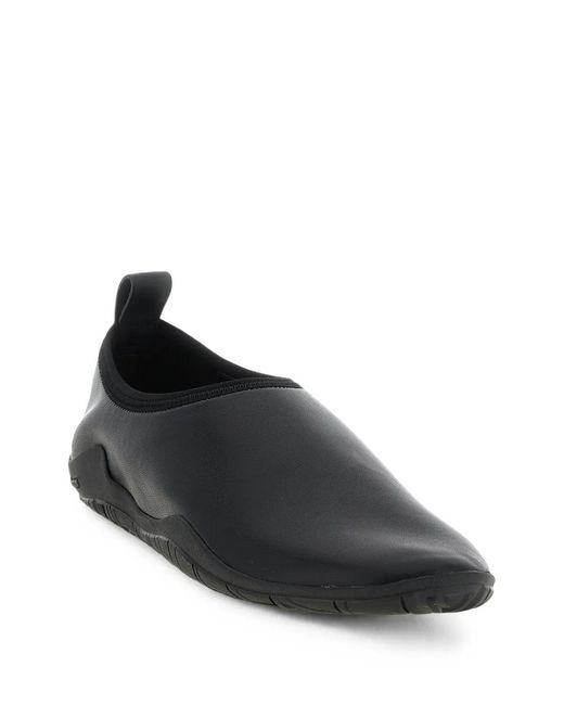 Jil Sander Black Elbe Loafers