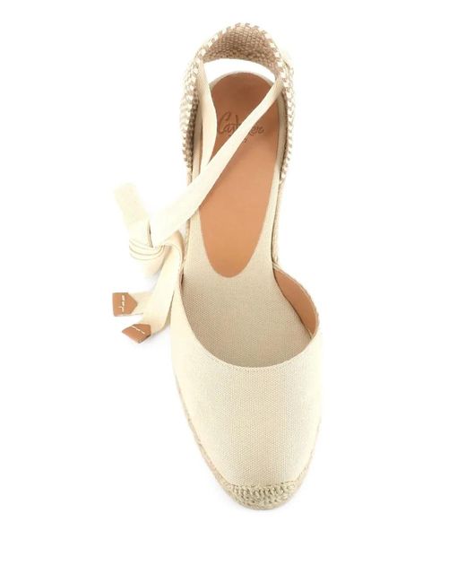 Castaner Natural 90Mm Round-Toe Espadrilles