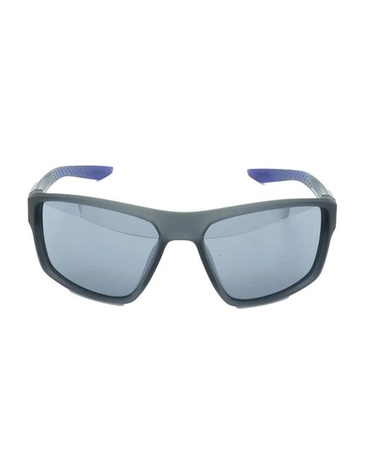 Nike Brazen Fury Sonnenbrille Mit Eckigem Gestell in Blue für Herren