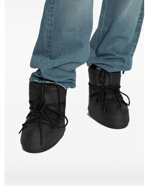 Moon Boot Black Icon Ankle Boots