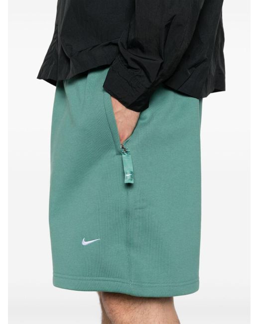 Nike Joggingshorts mit Swoosh-Stickerei in Green für Herren