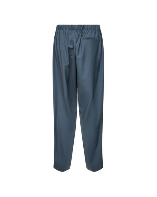 ROSE BURRITO Blue Pantalon À Lien De Resserrage for men
