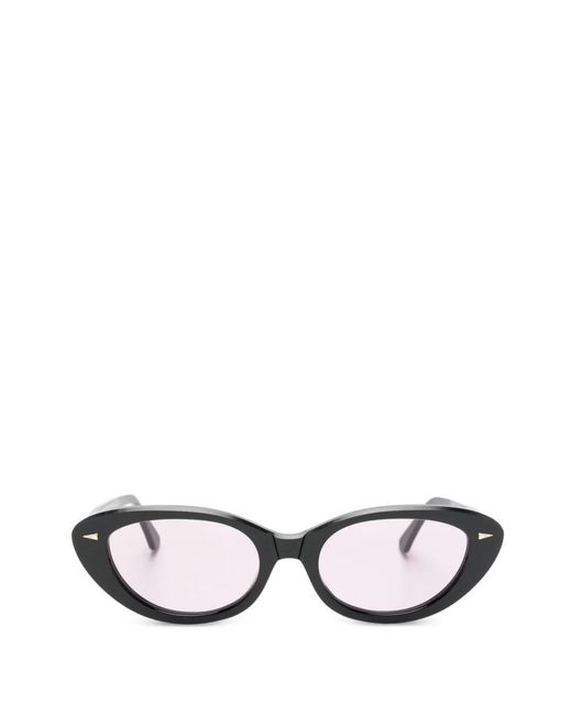 Ahlem White Prairie Cat-Eye Sunglasses