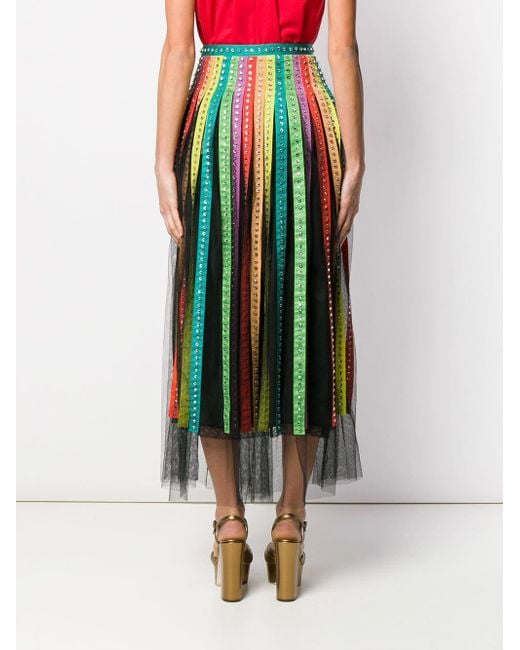 gucci tulle skirt