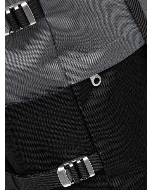 Sandqvist Black Icon Rolltop L Backpack