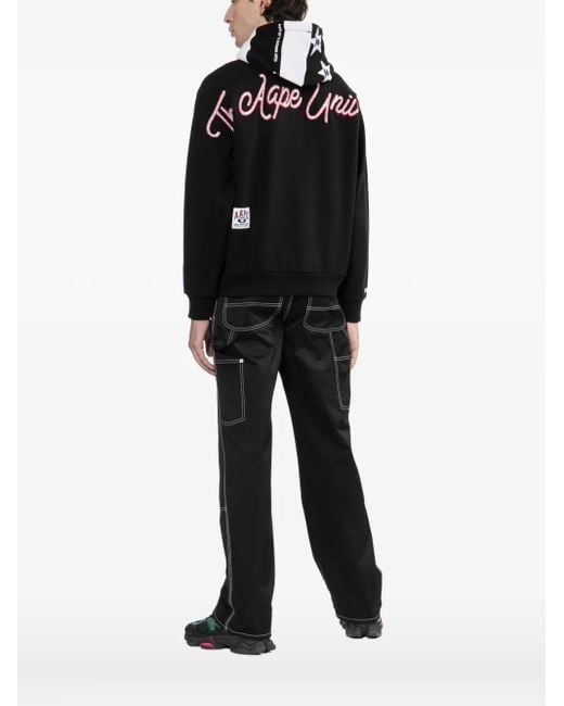 Aape By A Bathing Ape Moonface Bomberjack in het Black voor heren