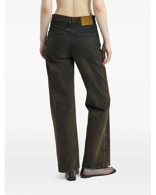 Haikure Black Five-Pockets Jeans