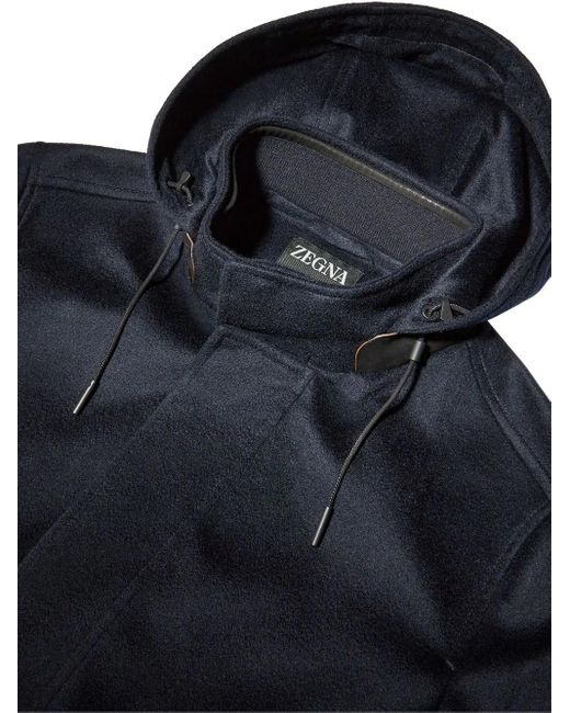 Zegna Blue Elements Cima Oasi Cashmere Over Jacket for men