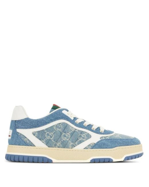 Gucci Re-Web Sneakers in het Blue voor heren