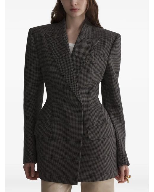 Mugler Geruit Jack in het Black