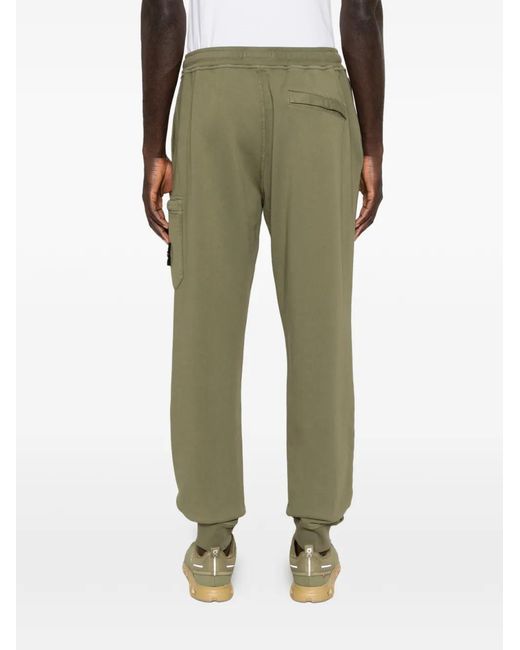 Stone Island Green Pants for men
