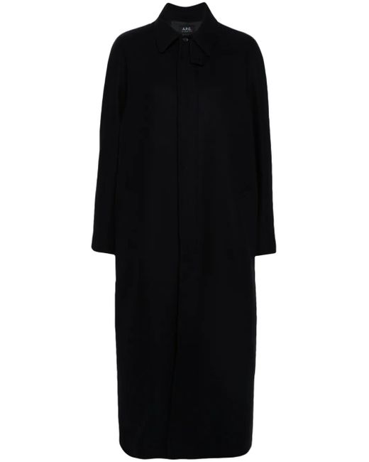 A.P.C. Jas Met Enkele Rij Knopen in het Black
