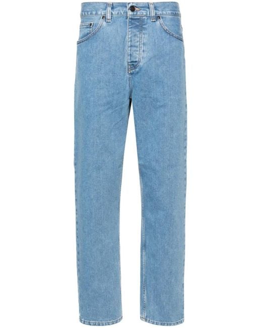 Carhartt Blue Newel Straight-Leg Jeans for men