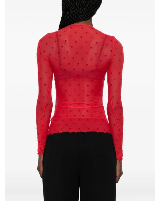 MARINE SERRE Pink Tops